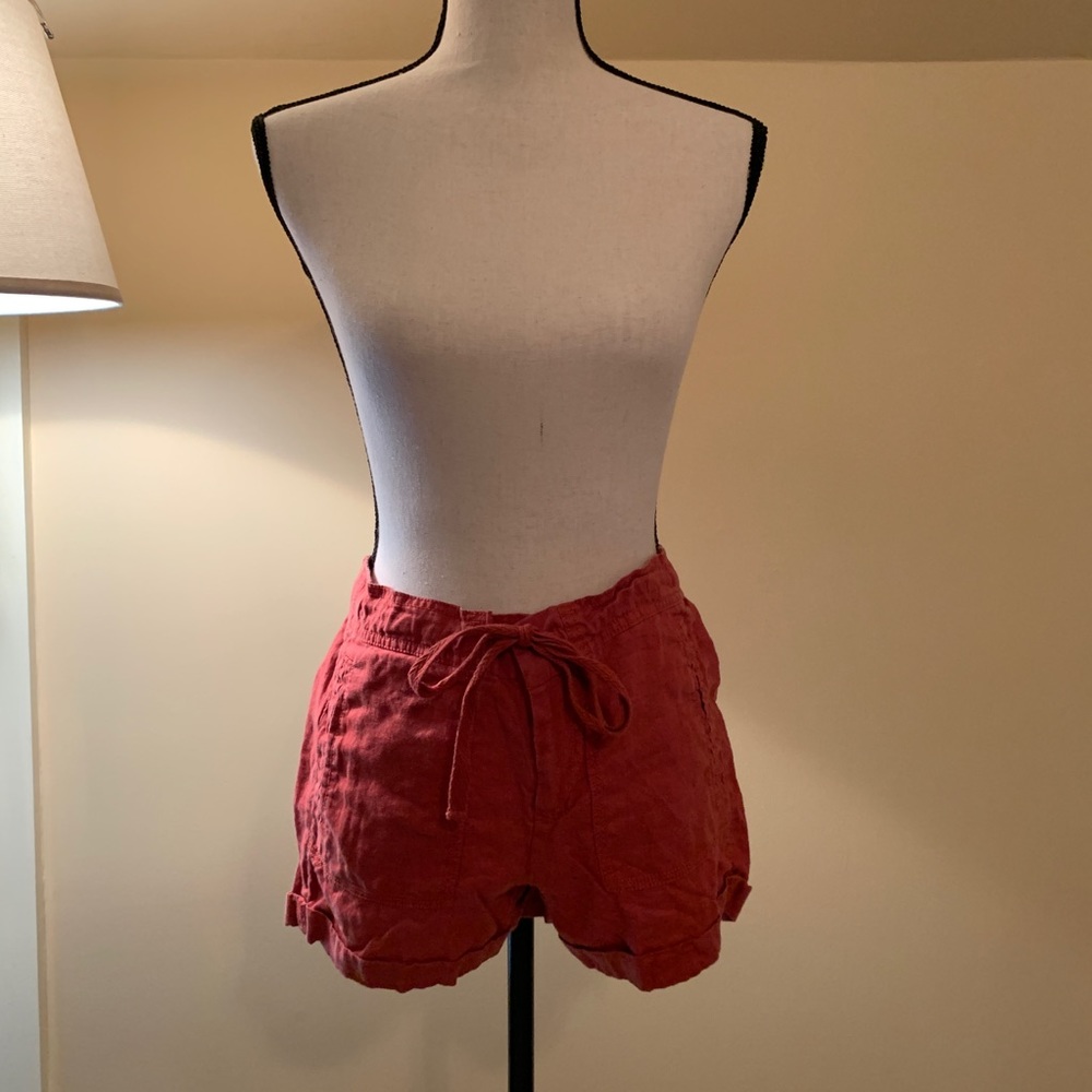 LOFT linen shorts